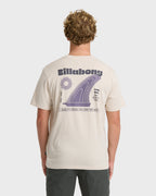 Single Fin Premium Short Sleeve T-Shirt - Oatmeal