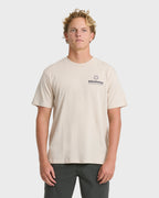 Single Fin Premium Short Sleeve T-Shirt - Oatmeal