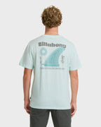 Single Fin Premium Short Sleeve T-Shirt - Sea Glass