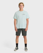 Single Fin Premium Short Sleeve T-Shirt - Sea Glass