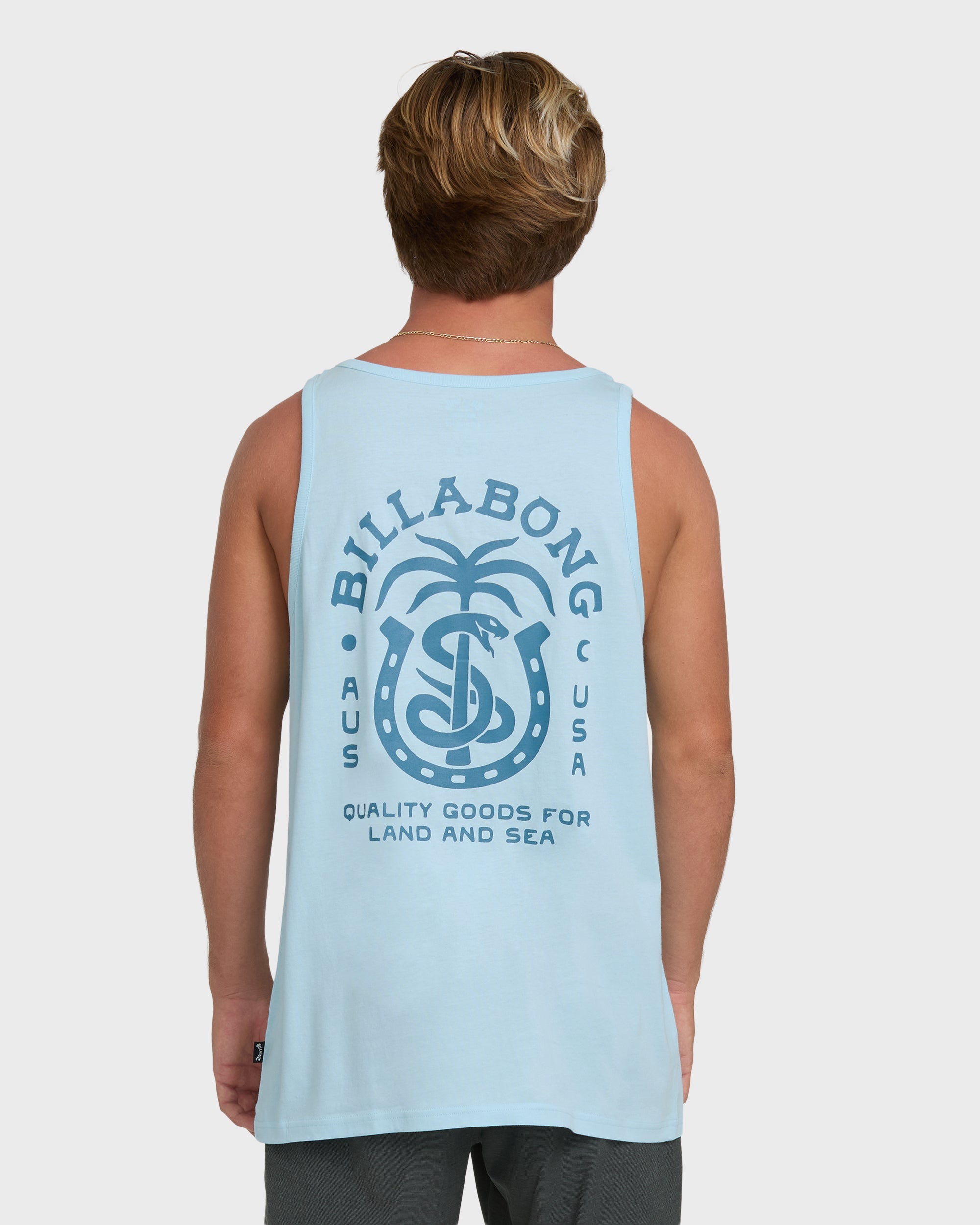 Forge Premium Tank Top - Coastal Blue