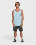 Forge Premium Tank Top - Coastal Blue