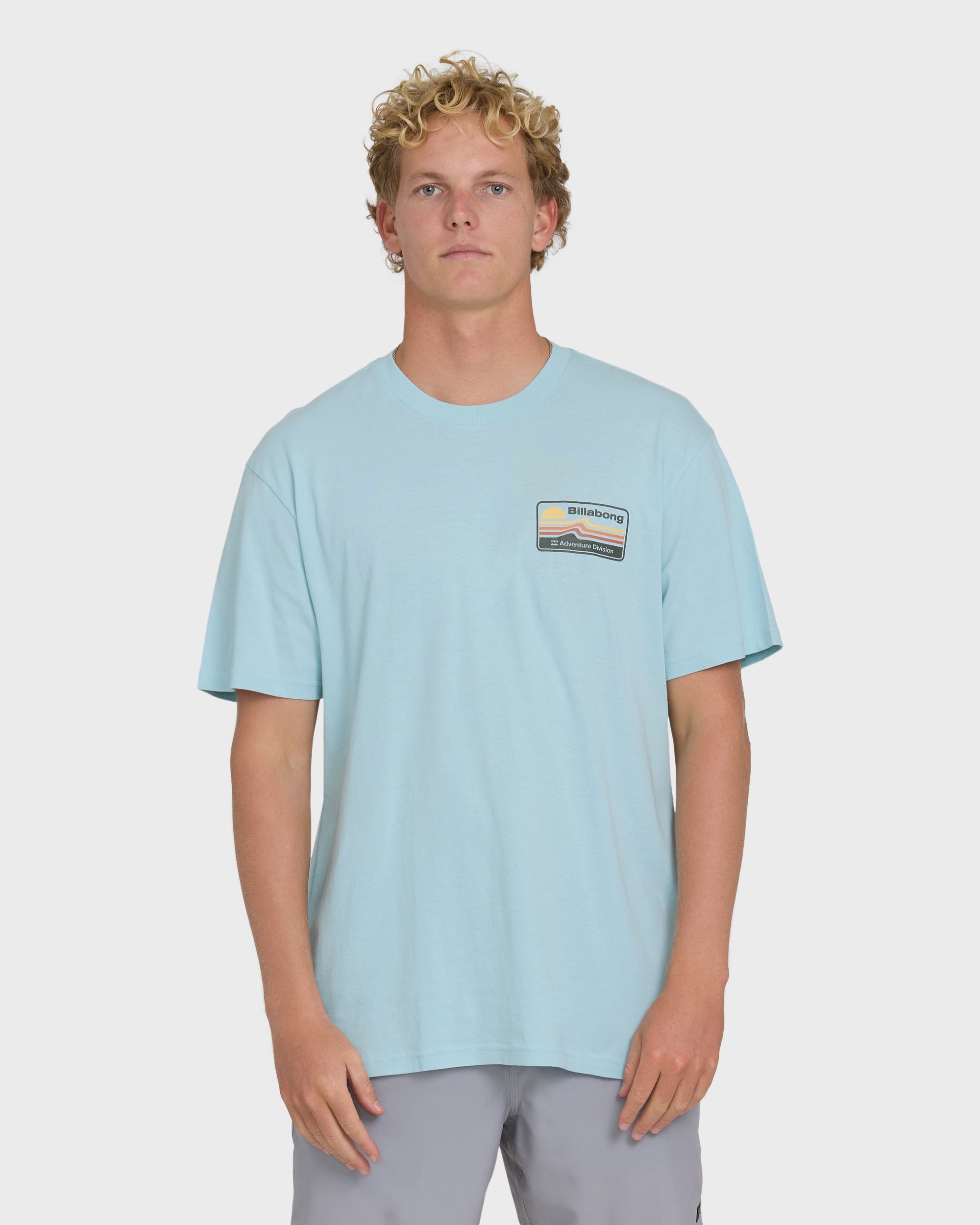 A/Div Range Premium Short Sleeve T-Shirt - Winter Sky