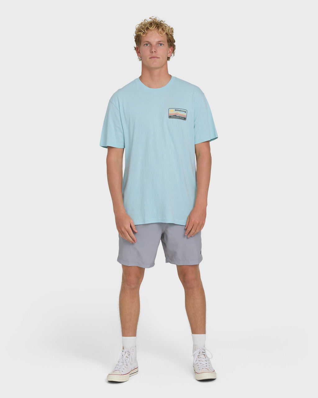 A/Div Range Premium Short Sleeve T-Shirt - Winter Sky