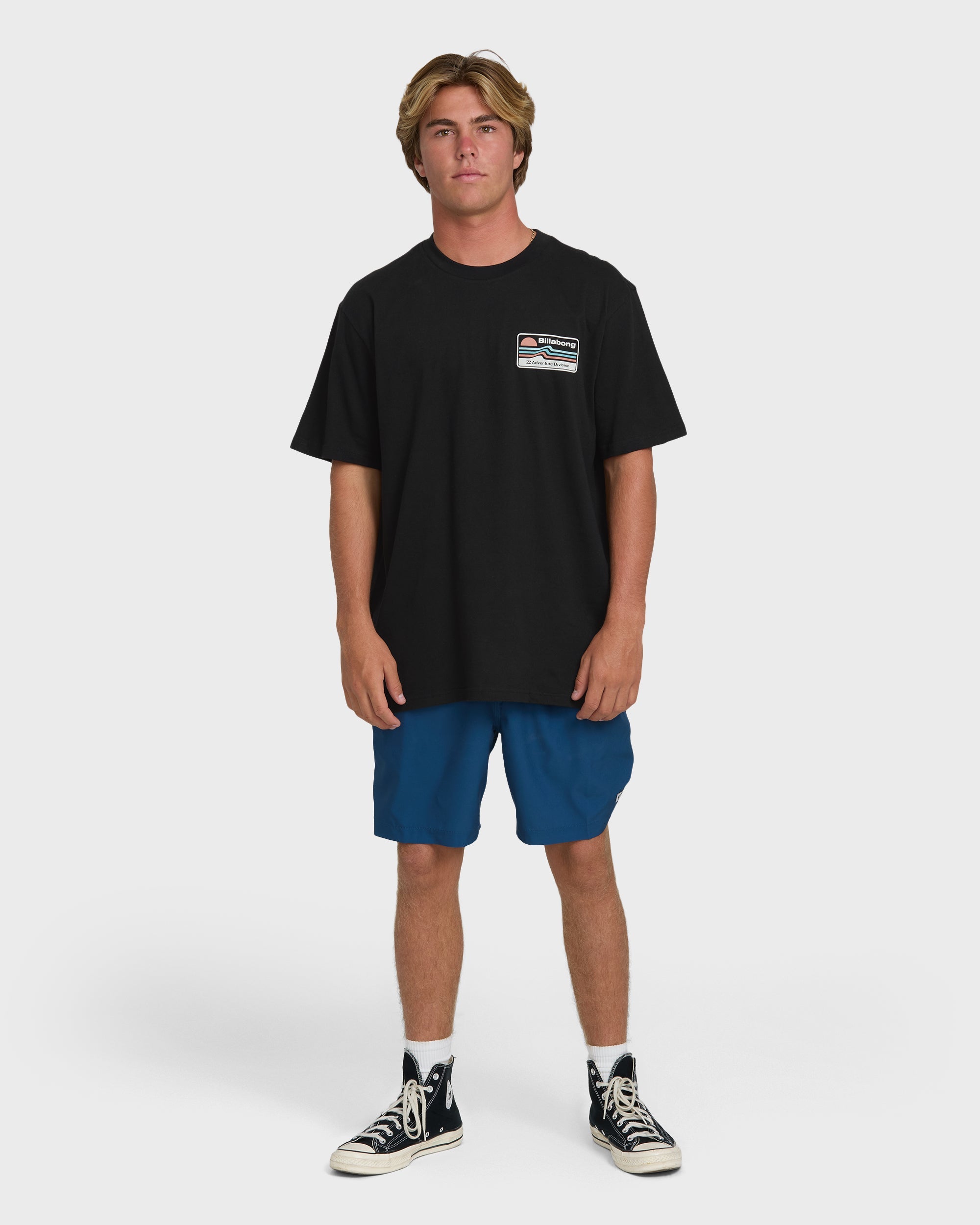 A/Div Range Premium Short Sleeve T-Shirt - Black