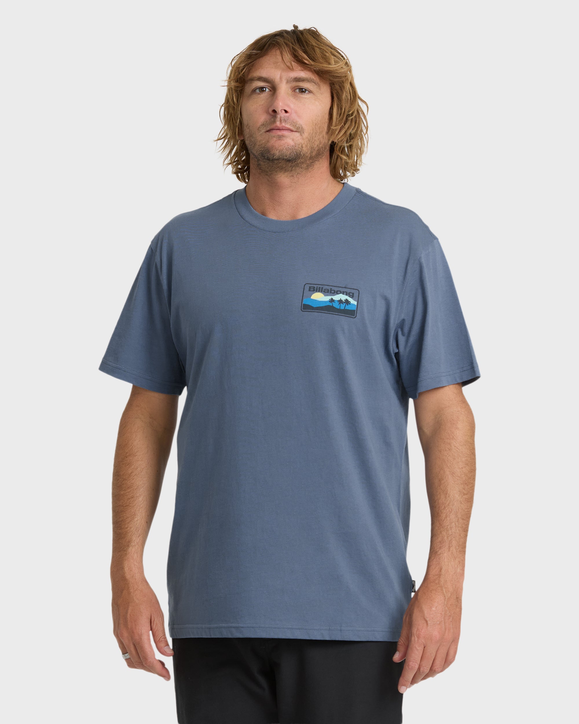 Adventure Division Range Premium Short Sleeve Knit T-Shirt - China Blue