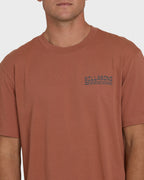 A/Div Agave Premium Short Sleeve Cotton T-Shirt - Cedar Wood