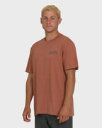 A/Div Agave Premium Short Sleeve Cotton T-Shirt - Cedar Wood
