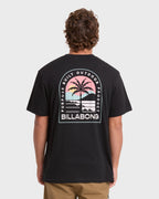 Adventure Division Sun Down Premium Short Sleeve Knit T-Shirt - Black