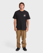 Adventure Division Sun Down Premium Short Sleeve Knit T-Shirt - Black