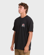 Adventure Division Sun Down Premium Short Sleeve Knit T-Shirt - Black