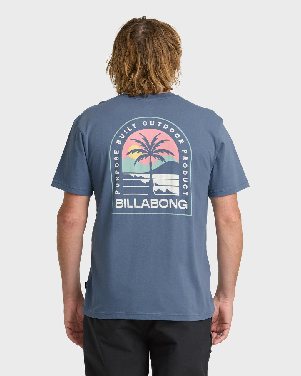 Adventure Division Sun Down Premium Short Sleeve Knit T-Shirt - China Blue