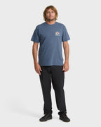 Adventure Division Sun Down Premium Short Sleeve Knit T-Shirt - China Blue