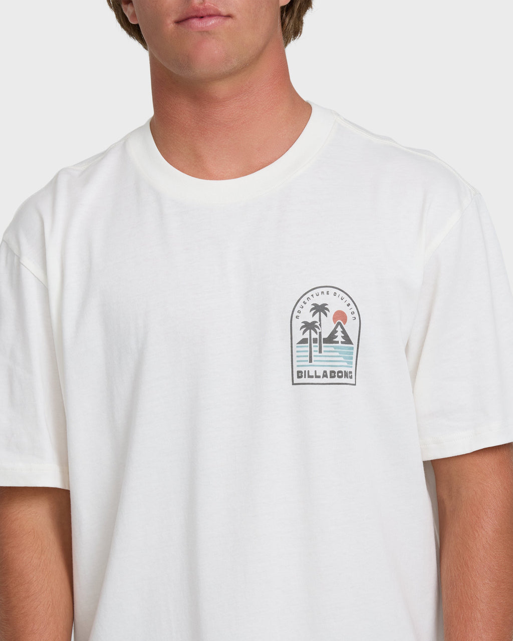 A/Div Sun Down Premium Short Sleeve Knit T-Shirt - Off White