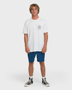 A/Div Sun Down Premium Short Sleeve Knit T-Shirt - Off White