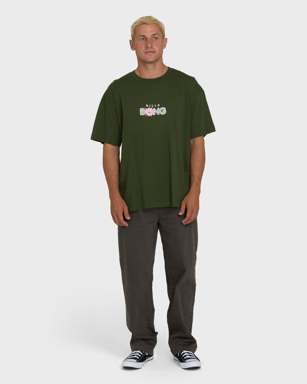Shine OG Short Sleeve Cotton T-Shirt - Rifle Green