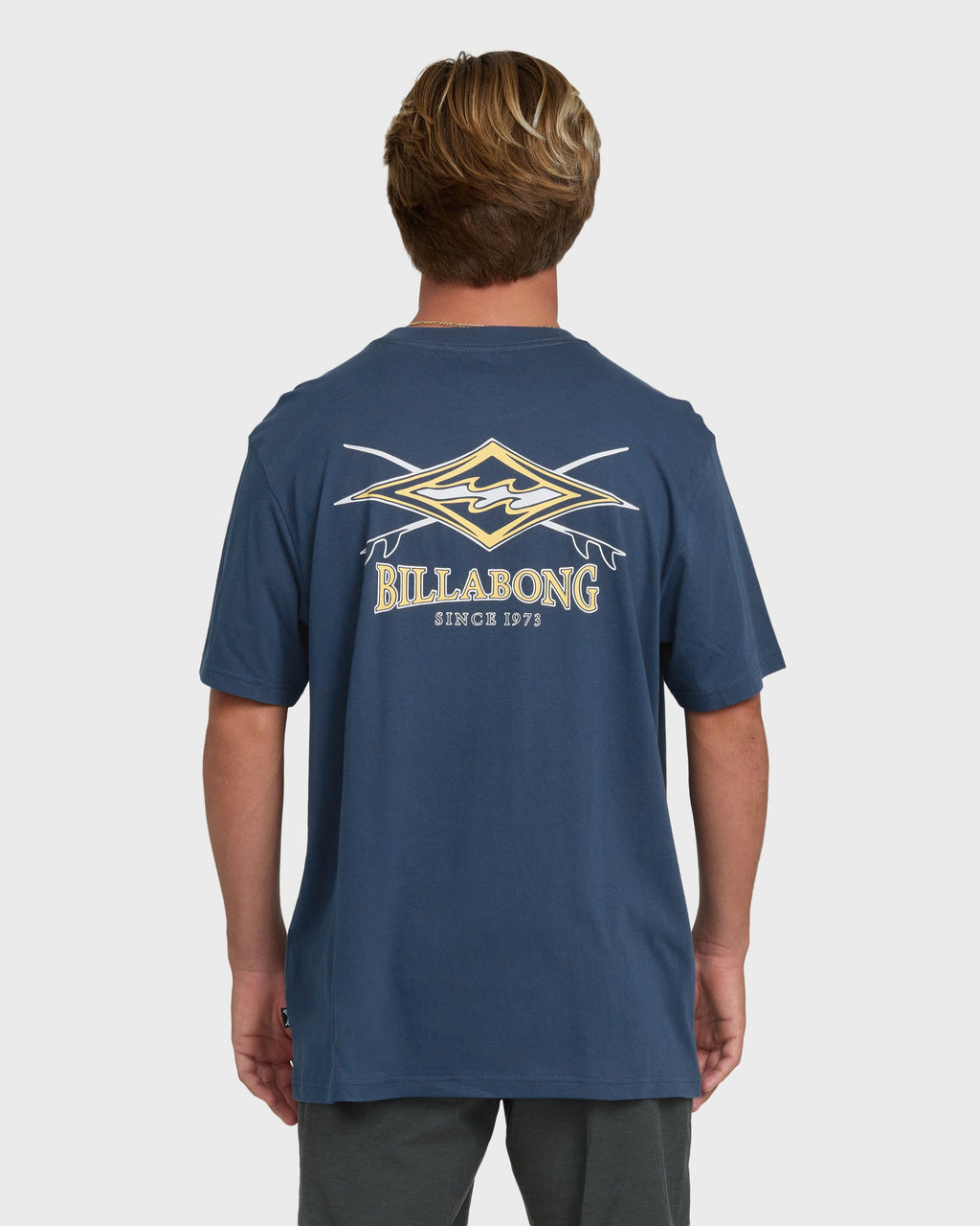 Crossboards Premium Short Sleeve Knit T-Shirt - Dark Denim