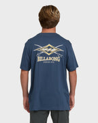 Crossboards Premium Short Sleeve Knit T-Shirt - Dark Denim