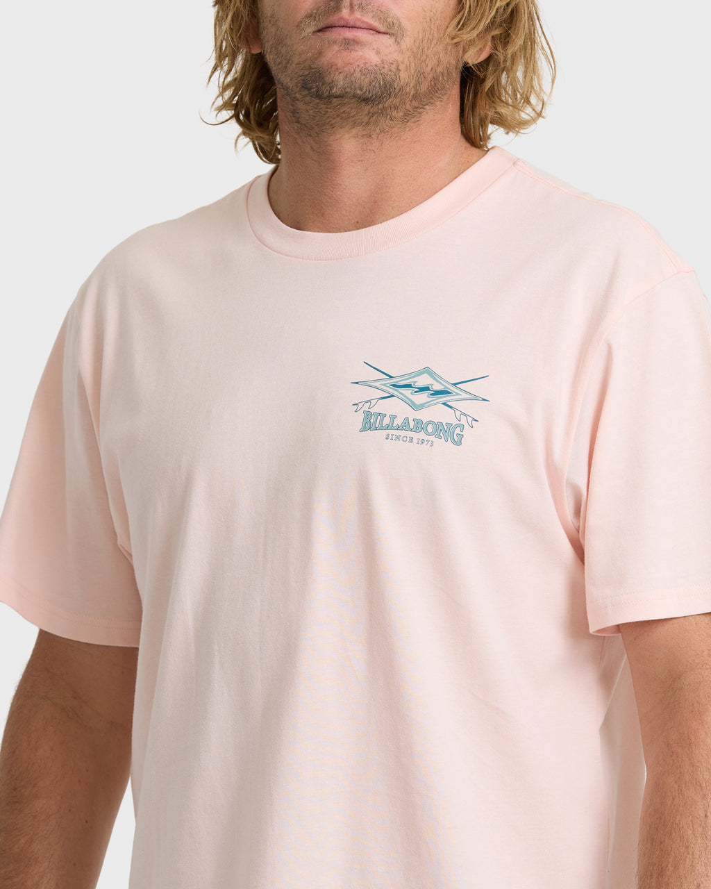 Crossboards Premium Short Sleeve Knit T-Shirt - Light Pink