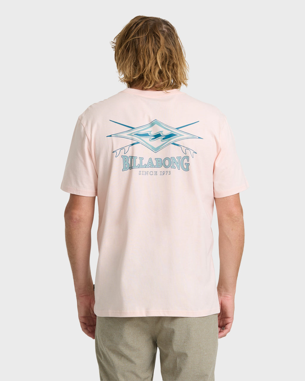 Crossboards Premium Short Sleeve Knit T-Shirt - Light Pink