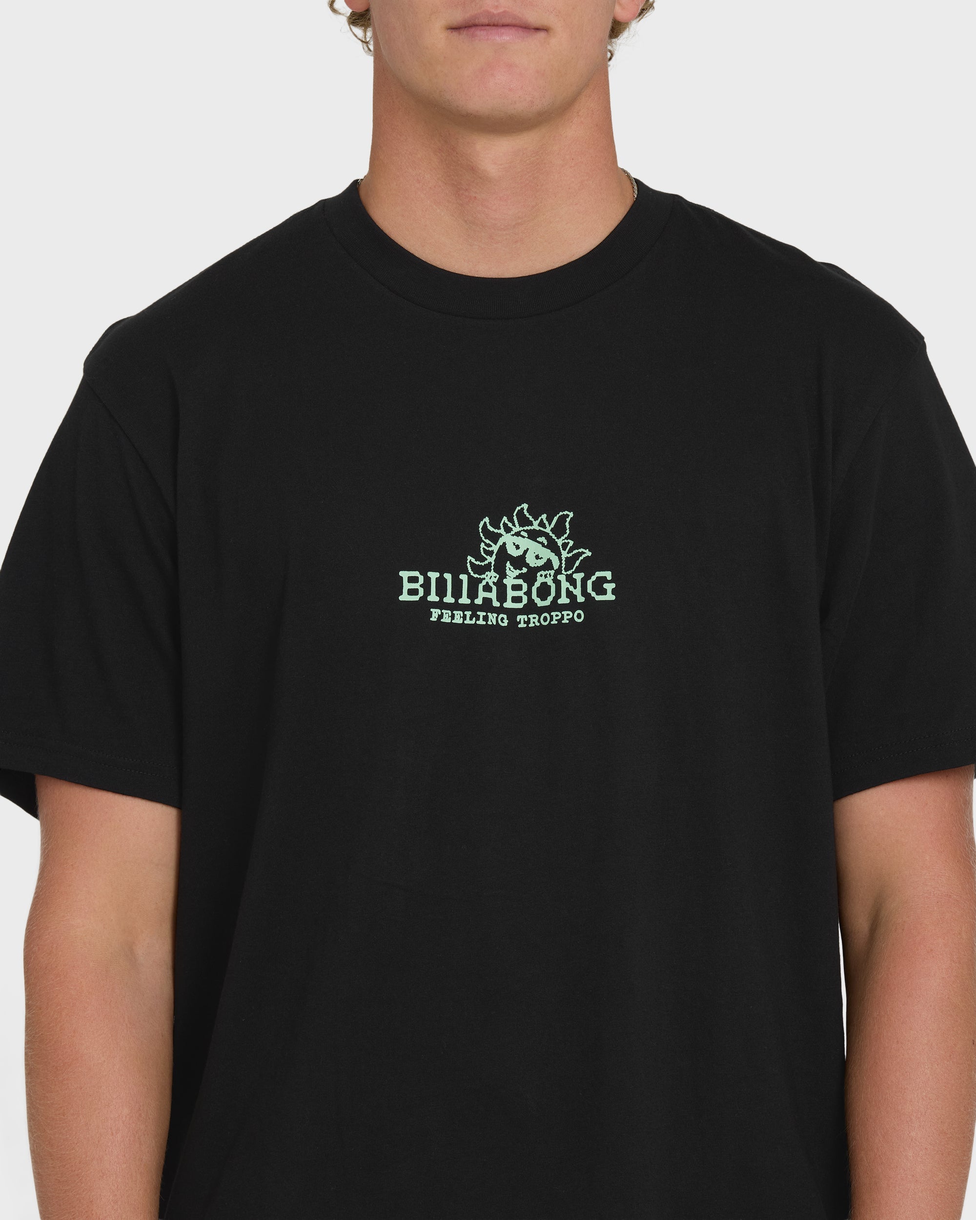Peek Premium Short Sleeve Knit T-Shirt - Black