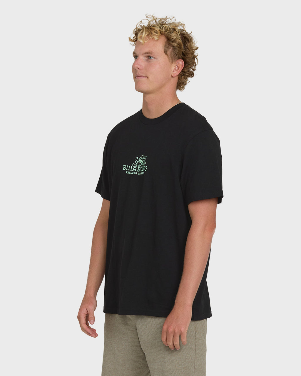 Peek Premium Short Sleeve Knit T-Shirt - Black