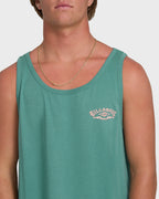 Heritage Arch Premium Tank Top - Deep Sea