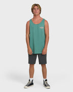 Heritage Arch Premium Tank Top - Deep Sea