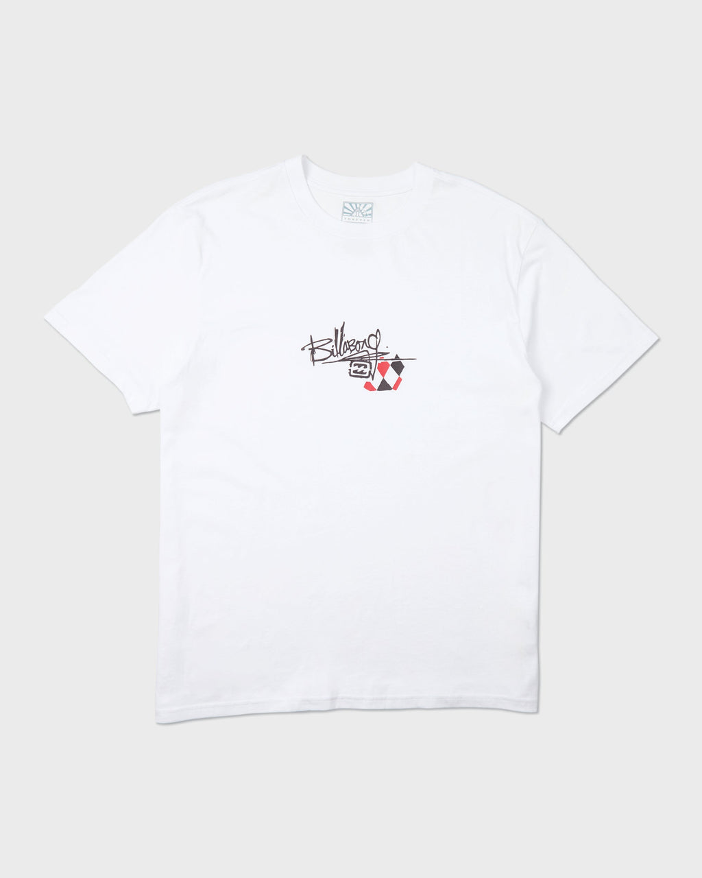 A.I. Argyle Premium Short Sleeve T-Shirt - White