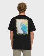 Nanda Ormond Occy Premium Short Sleeve Knit Graphic T-Shirt - Black