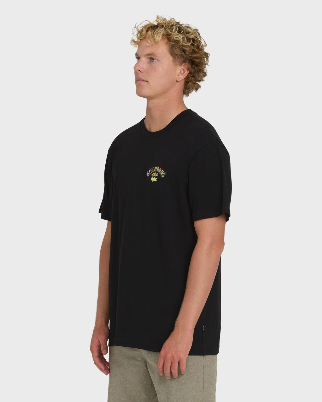 Nanda Ormond Occy Premium Short Sleeve Knit Graphic T-Shirt - Black