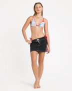 Lottie Hall Boardshort Skirt - Off Black