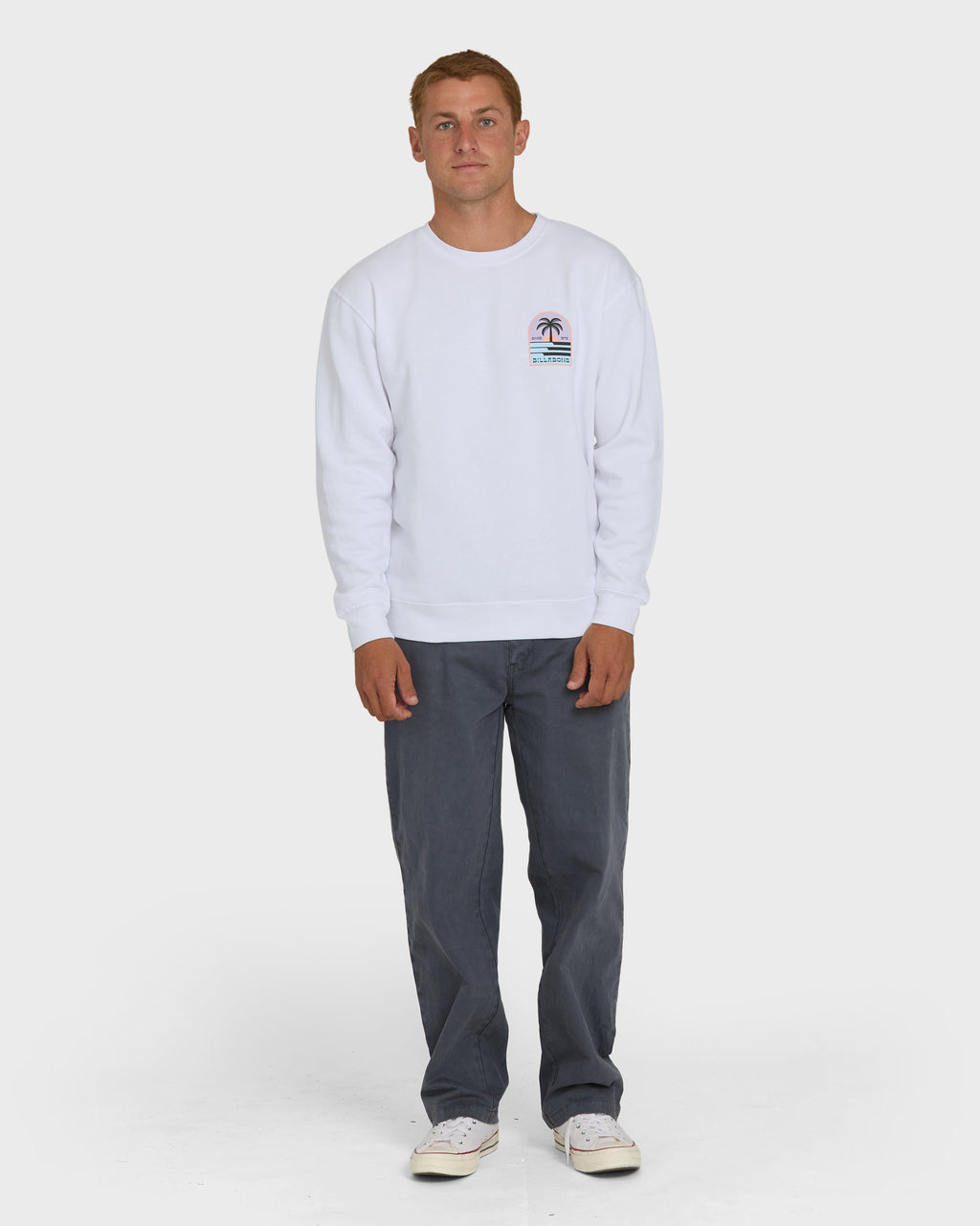 Portal Crewneck Sweatshirt - White