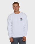 Portal Crewneck Sweatshirt - White