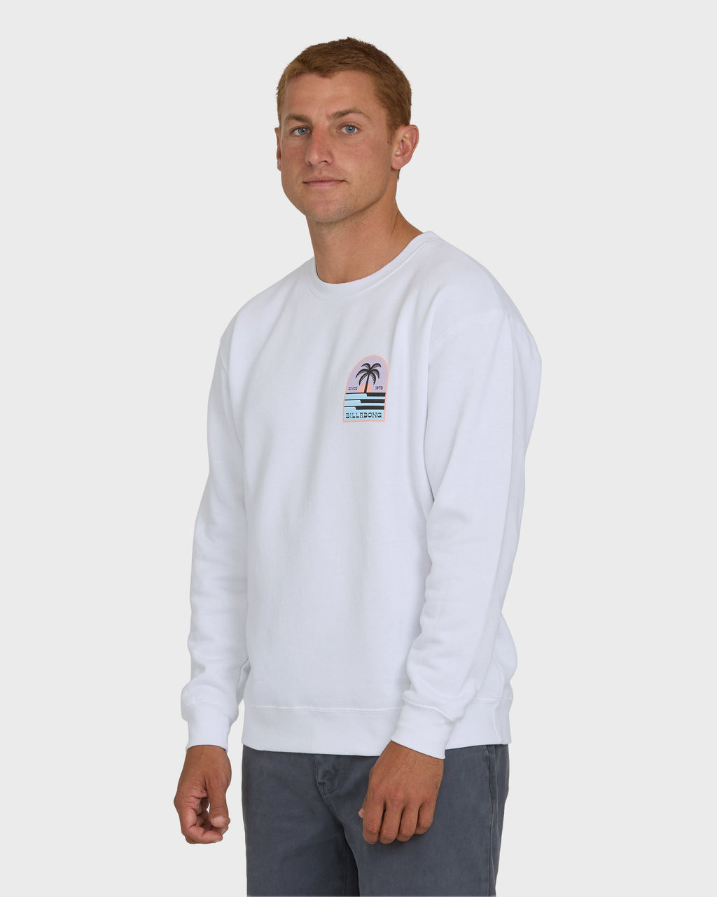 Portal Crewneck Sweatshirt - White