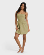 Suns Out Mini Dress - Cactus