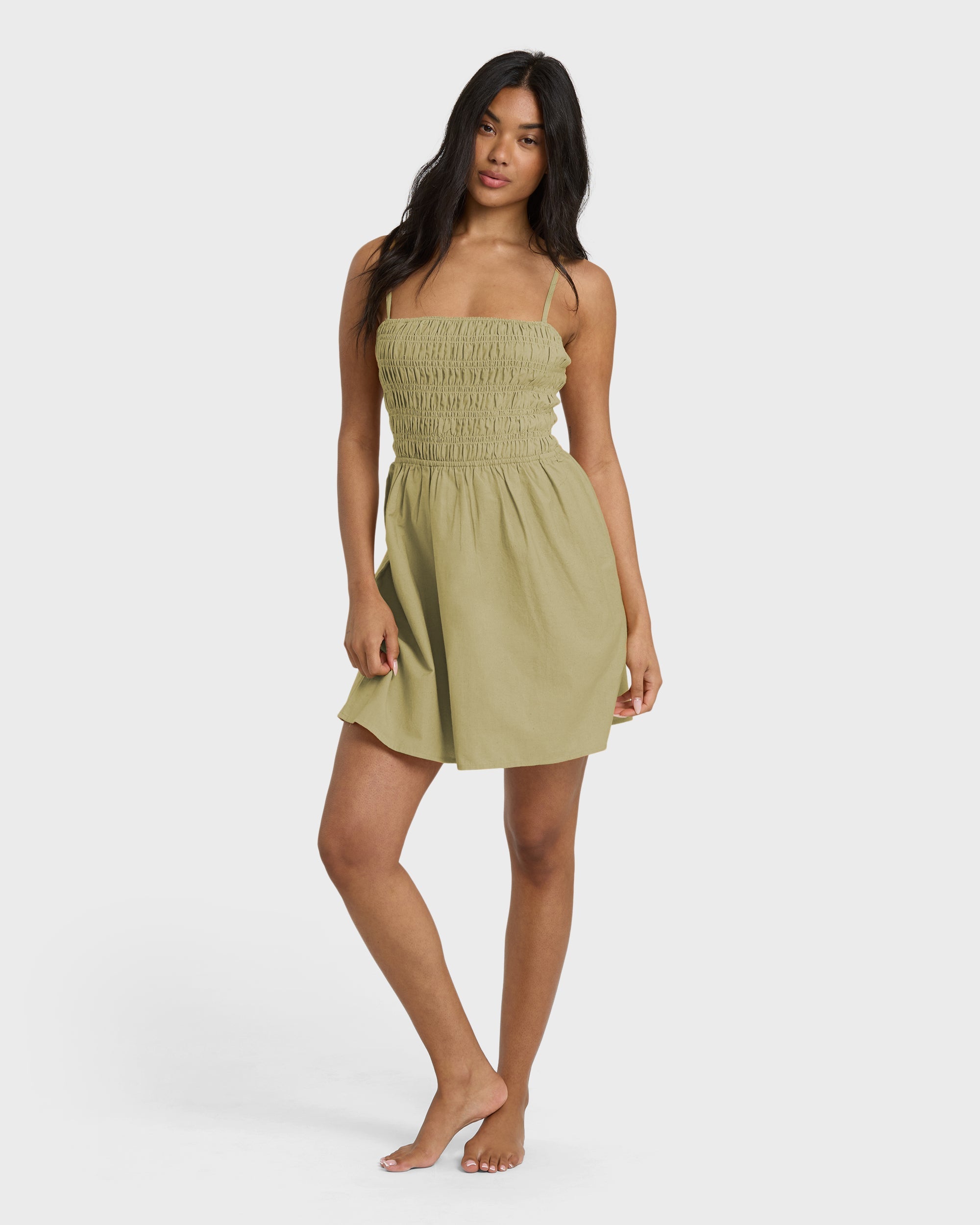 Suns Out Mini Dress - Cactus