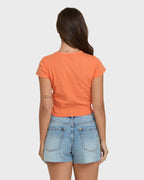 Paradise Horizon Short Sleeve T-Shirt - Saffron