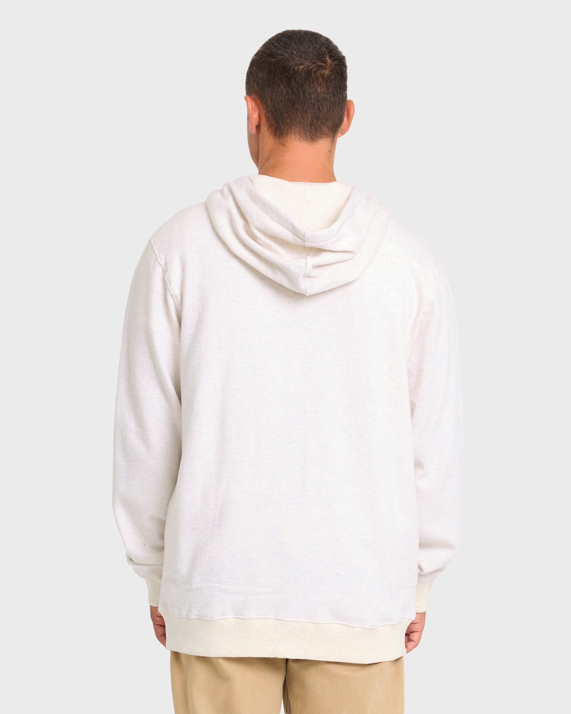 All Day Zip-Up Hoodie - Light Gray Heather