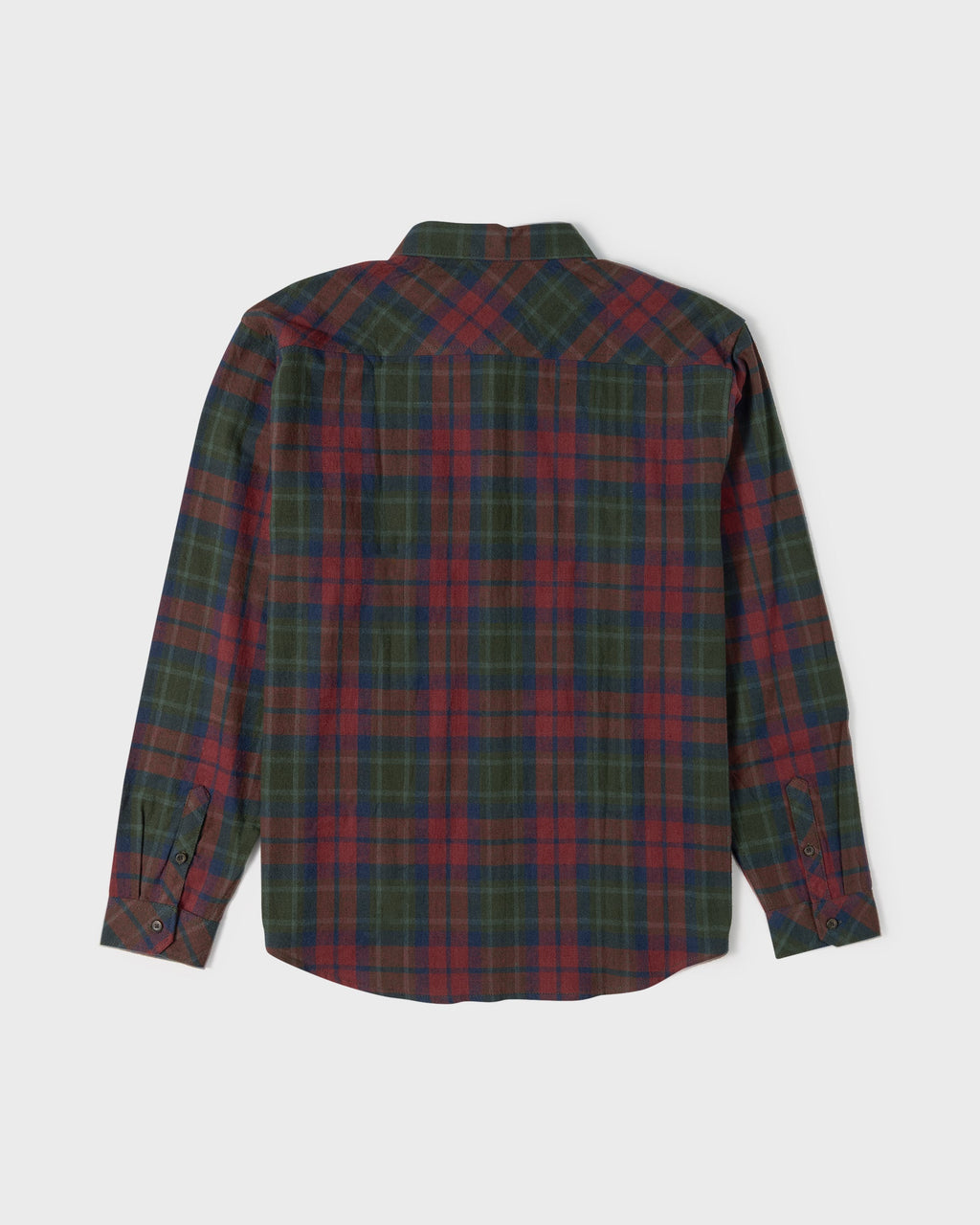 Coastline Long Sleeve Flannel Shirt - Tortoise Shell