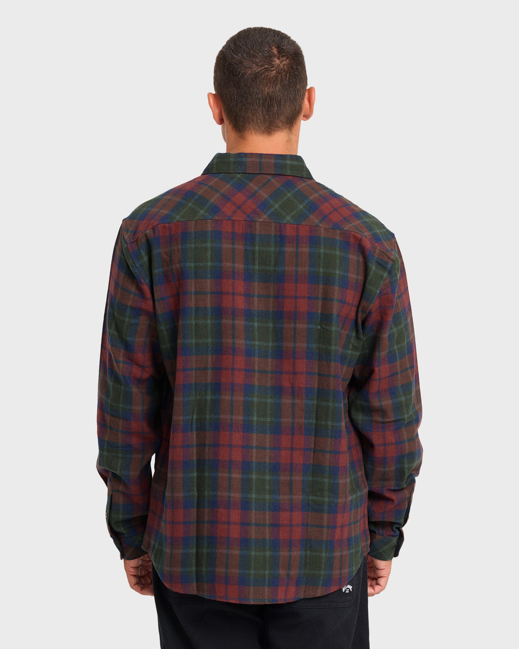 Coastline Long Sleeve Flannel Shirt - Tortoise Shell