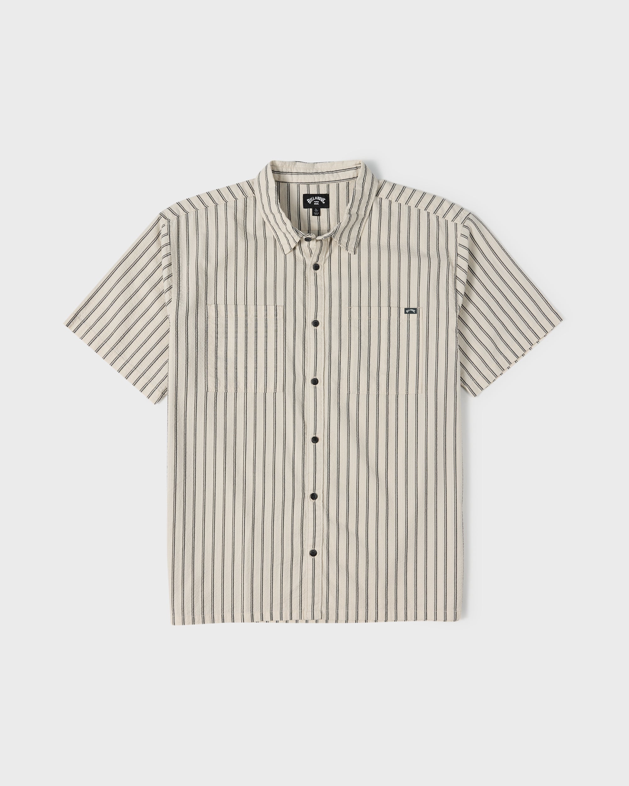 Vista Short Sleeve Woven Shirt - Off White