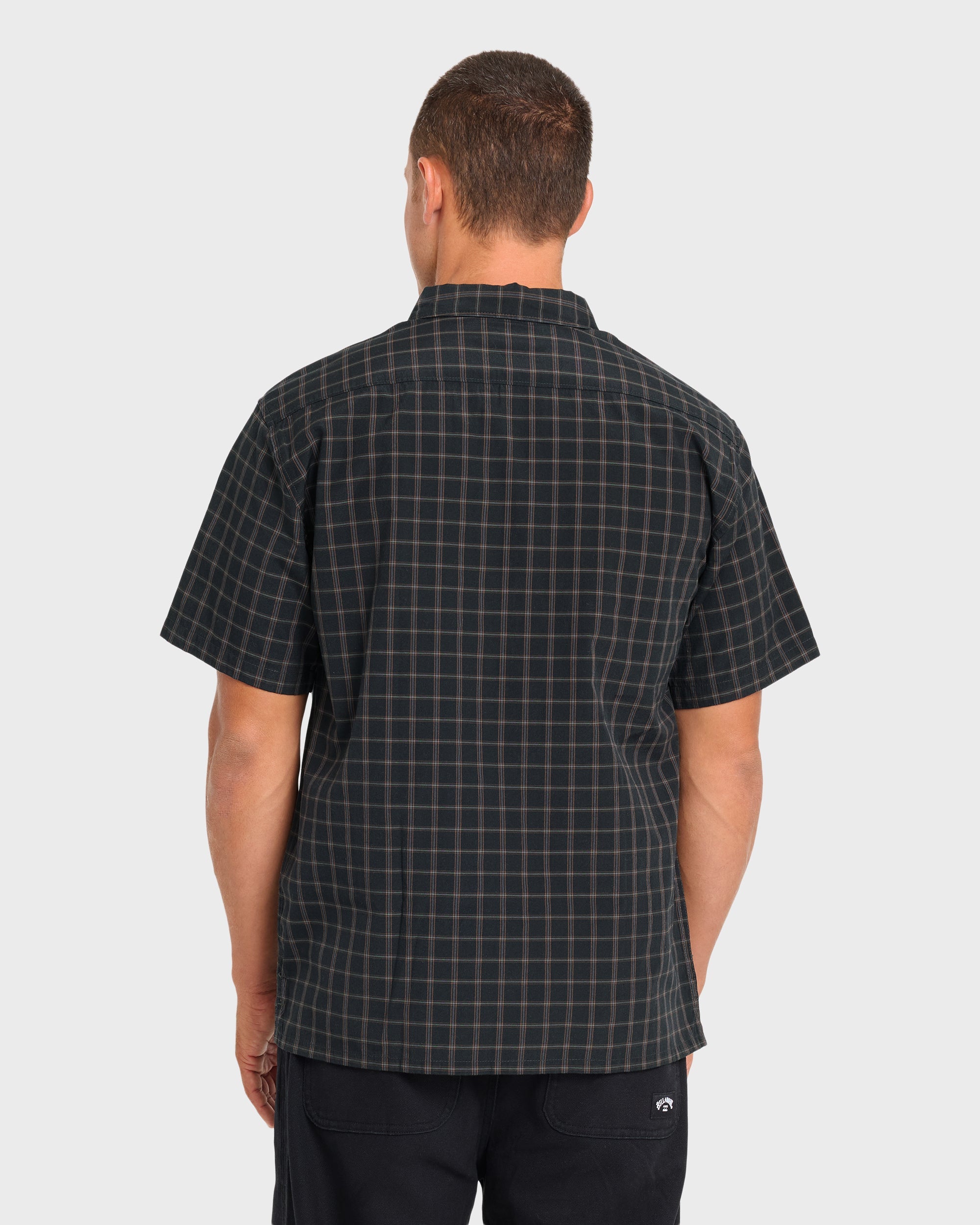 Vista Short Sleeve Woven Shirt - Phantom