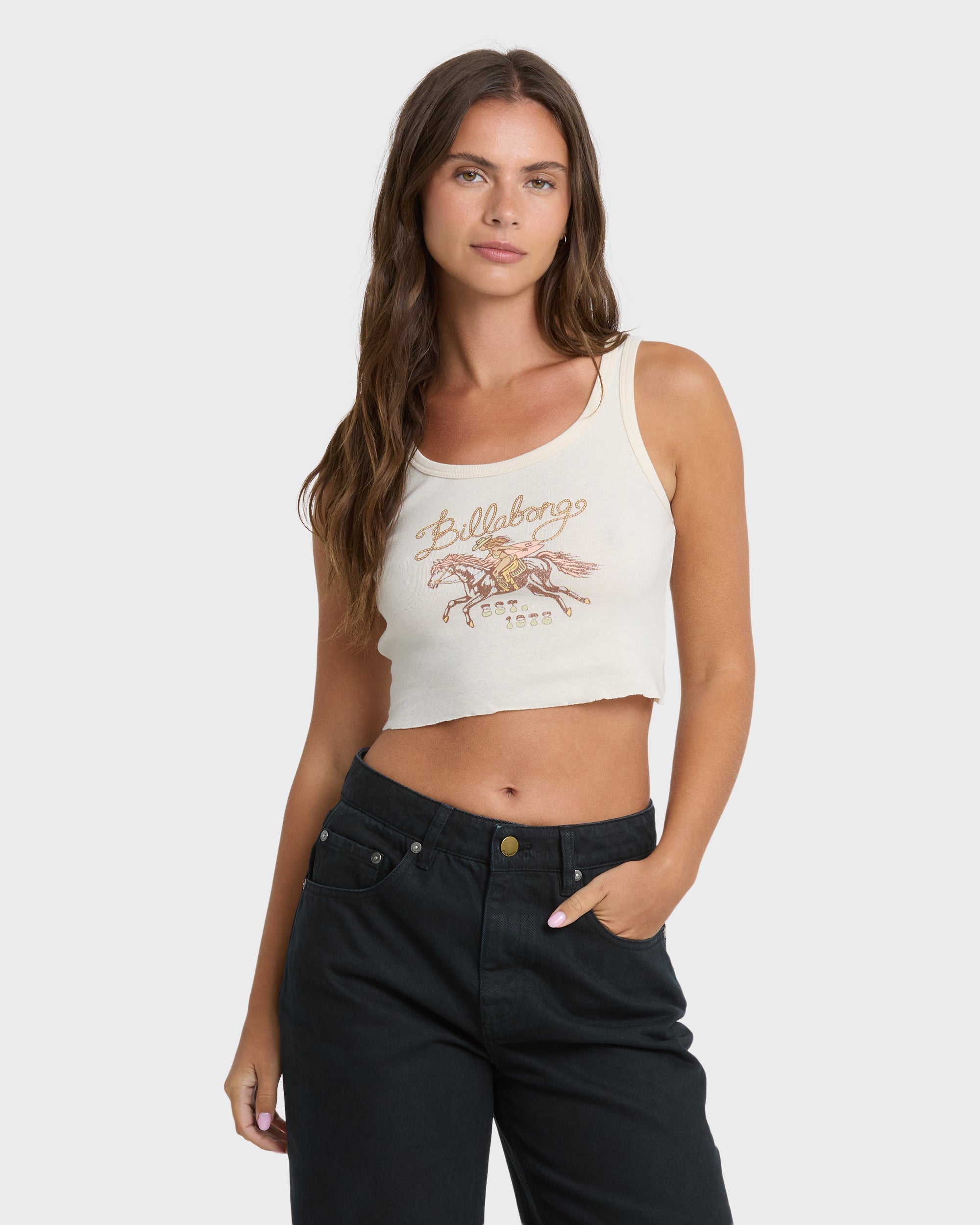 Outpost Ritual Tank Top - White Cap