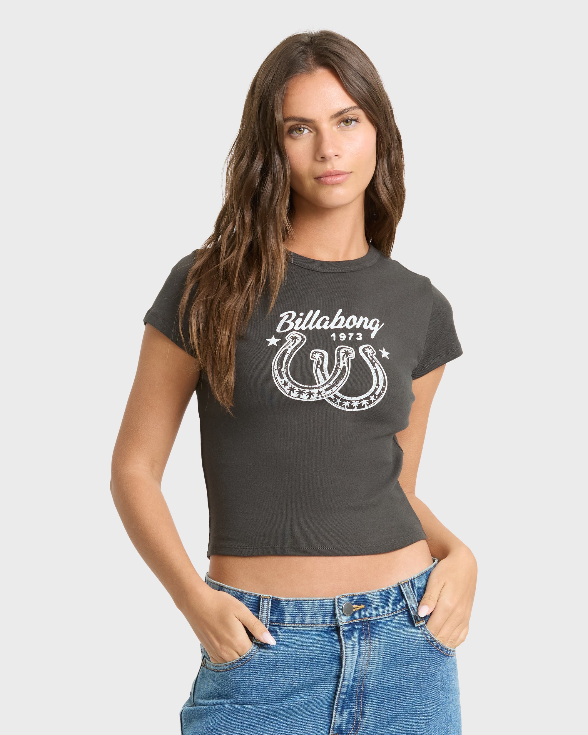 Suns Up Now Short Sleeve Cotton T-Shirt - Off Black