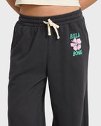 Midnight Session Fleece Pants - Off Black
