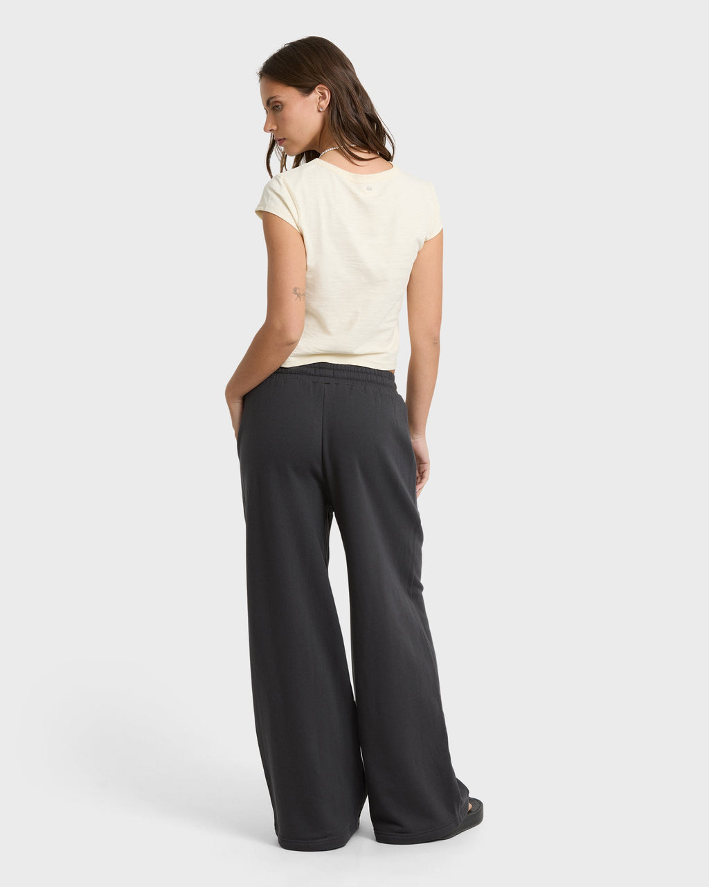 Midnight Session Fleece Pants - Off Black