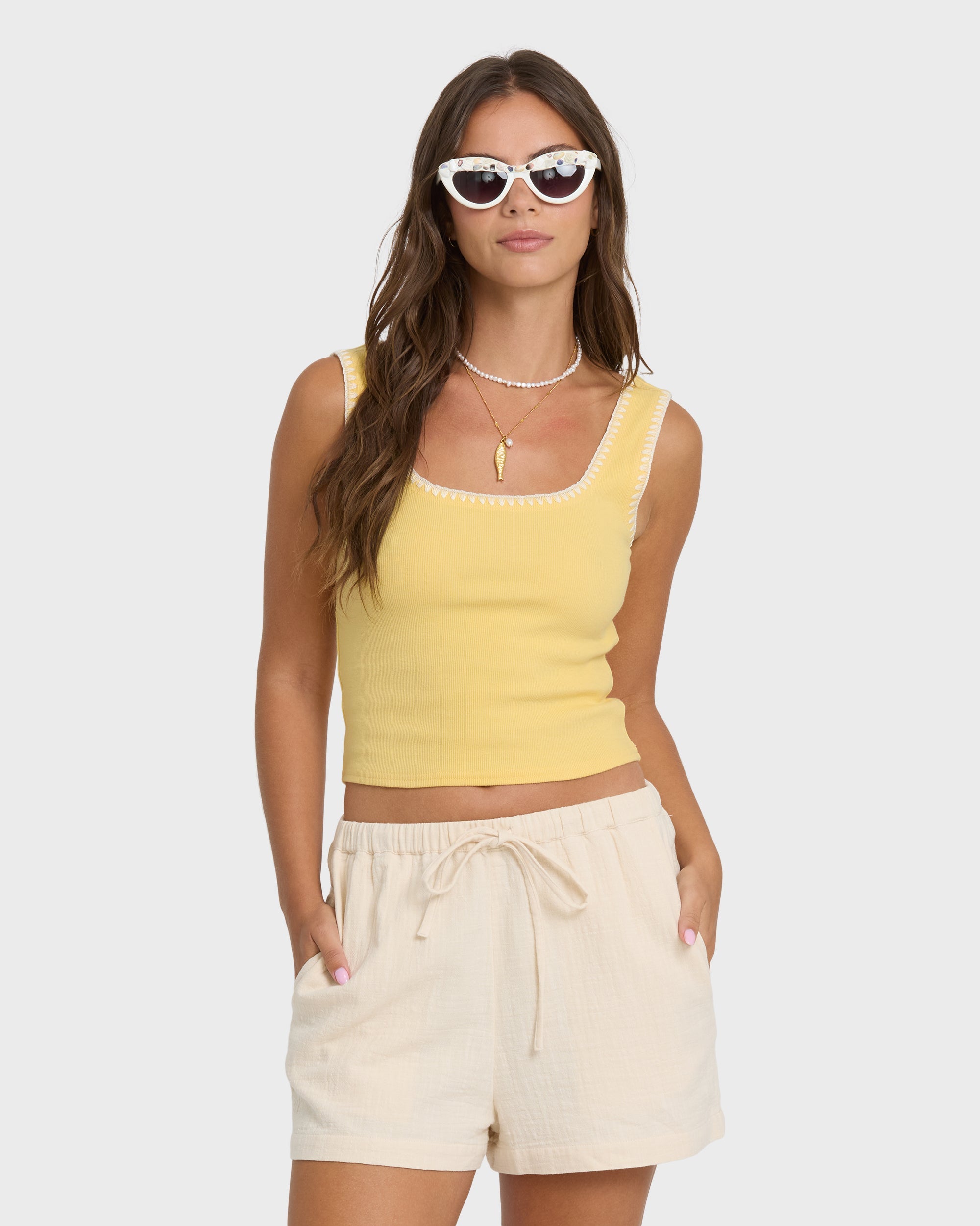 Shell Time Tank Top - Sundress
