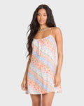 So Simple Mini Dress - Pale Peach