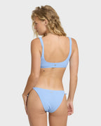 Rising Tide Tie-Side Medium Bikini Bottoms - Blue Bell